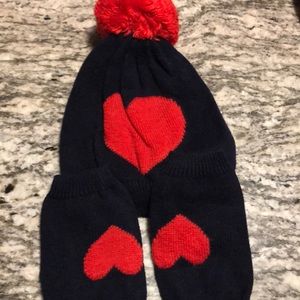 Baby gap hat and mittens